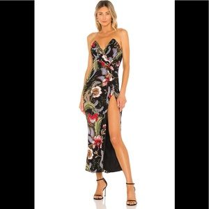 Katie May Come on Home Dress in black paisley